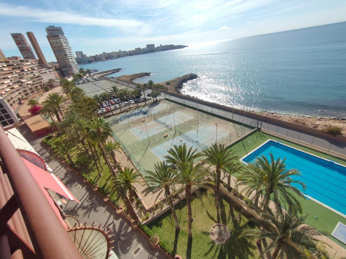 Very Lightful Apartment. Incredible Sea Views. Big Terrace, Swimming Pool. Ac. Very Close To Alicante City Center. エクステリア 写真