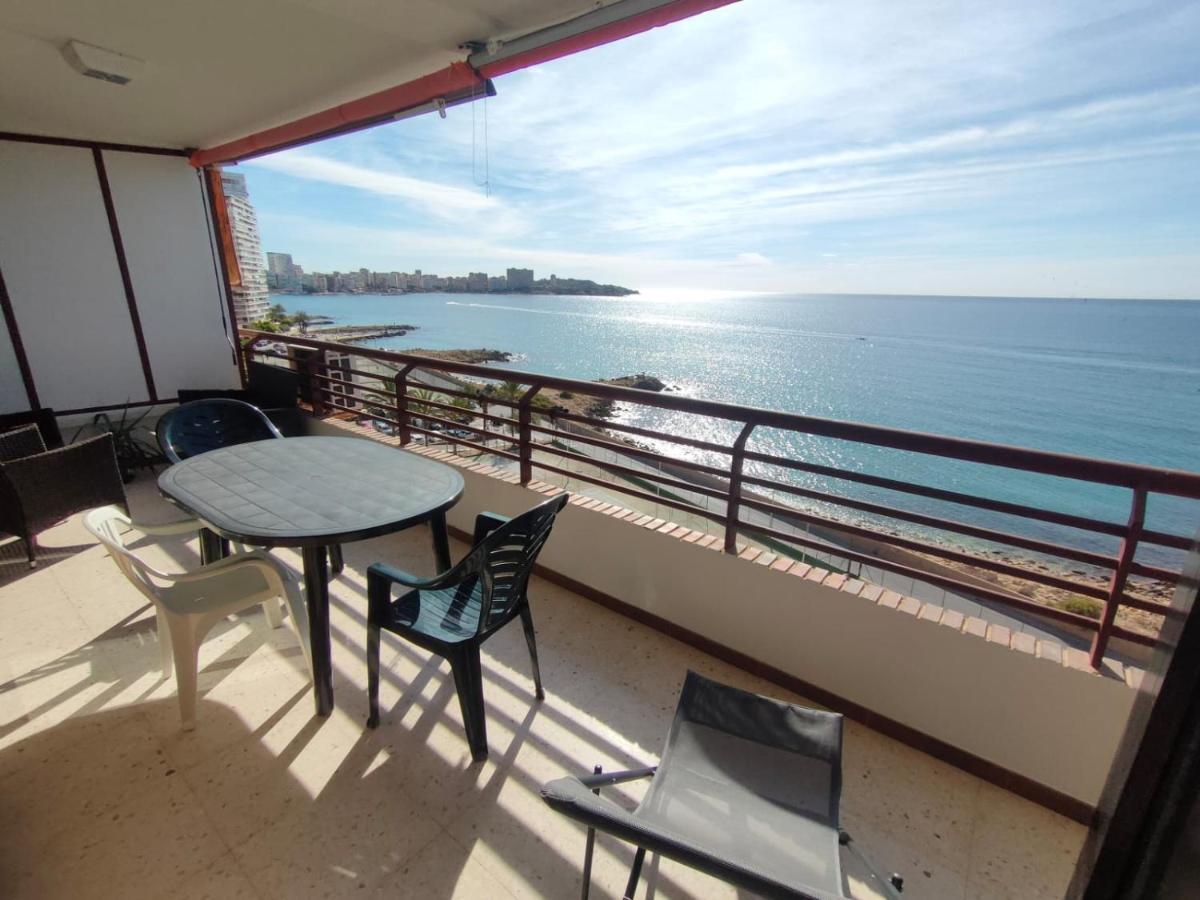 Very Lightful Apartment. Incredible Sea Views. Big Terrace, Swimming Pool. Ac. Very Close To Alicante City Center. エクステリア 写真