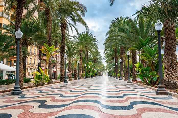 Very Lightful Apartment. Incredible Sea Views. Big Terrace, Swimming Pool. Ac. Very Close To Alicante City Center. エクステリア 写真